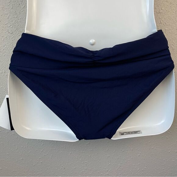 NWT DKNY Navy Blue Bikini Bottoms Size XXL - Picture 3 of 3